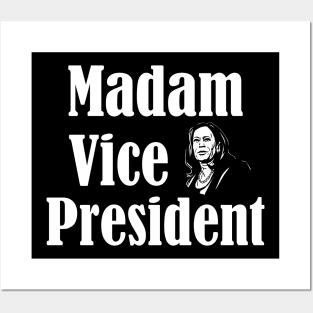 Kamala Harris 2020 Madam Vice President Political Posters and Art